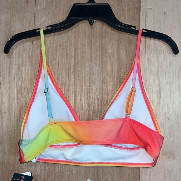 Salt Cove Juniors Front Tab Midkini Top Sz XL - Picture 3 of 11